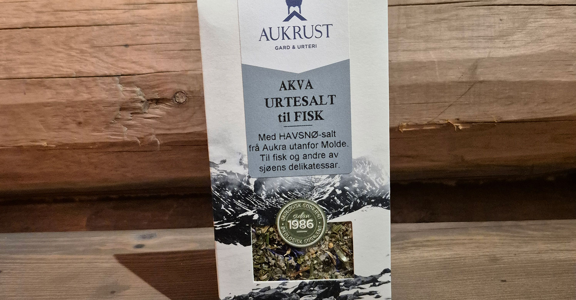 krydderposer fra Aukrust gard og urteri til salgs på Søberg gård