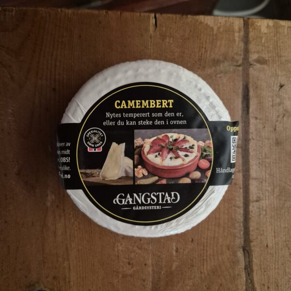 Camembert til salgs på Søberg Gård