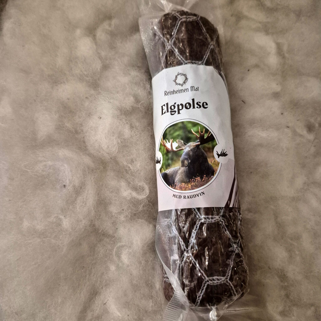 Elgpølsespølse fra Reinheimen