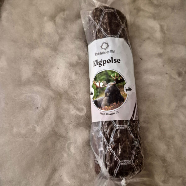 Elgpølsespølse fra Reinheimen