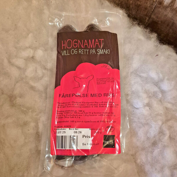 Fårepølse fra Hognamat