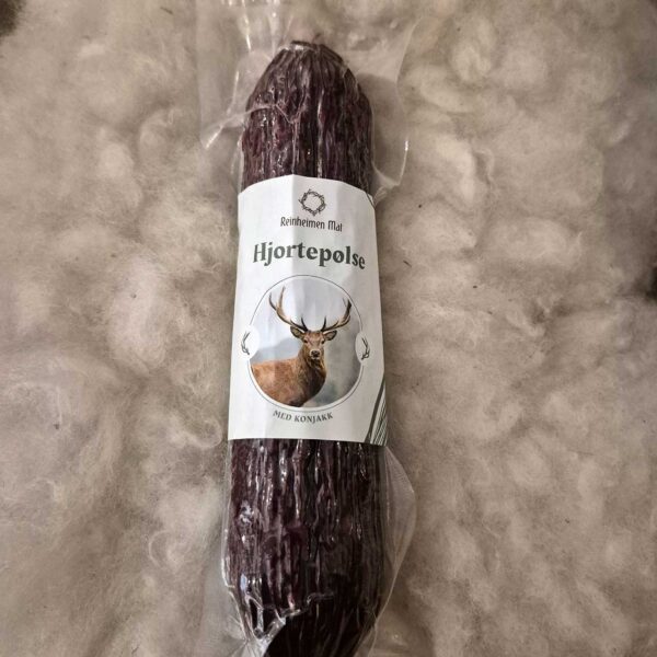 Hjortpølspølse fra Reinheimen
