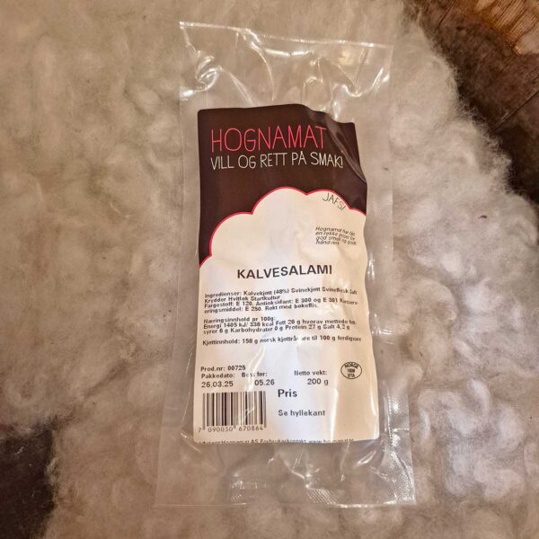 Kalvesalami fra Hognamat