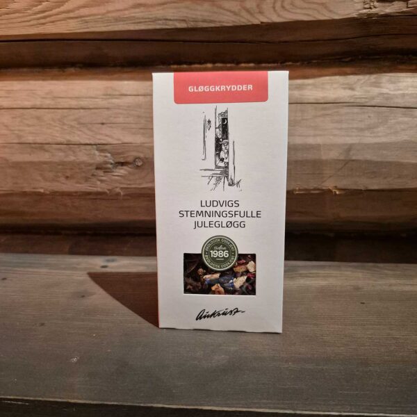 Gløggkrydder, Ludvigs stemningsfulle julegløgg, fra Aukrust Gard og Urteri