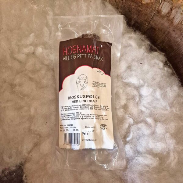 Moskuspølse fra Hognamat