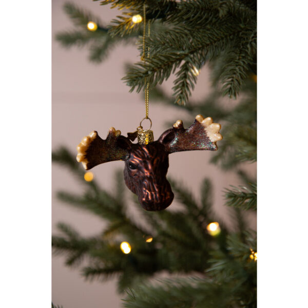 Juletrepynt elg 10x6cm