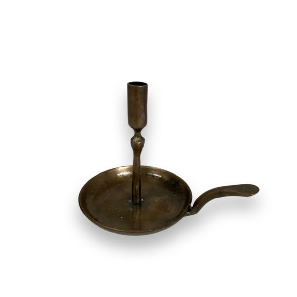 Lysestake Gammeldags i antikk brass