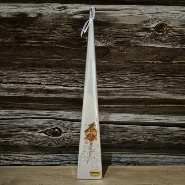 Pyramidelys fuglebrett 35cm