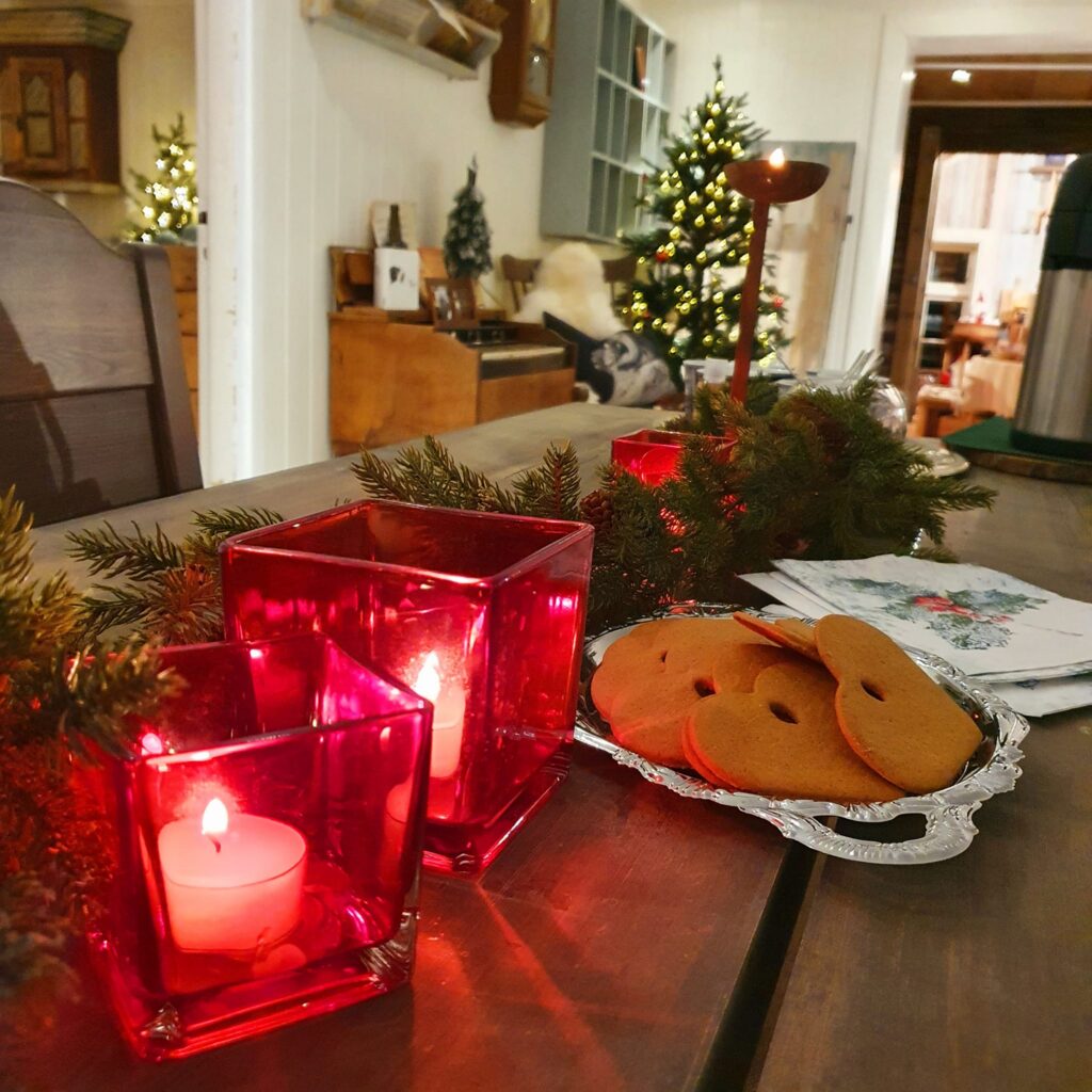 Julestemning i Fjøset