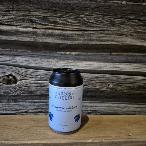 Perlende Blåbær uten sukker