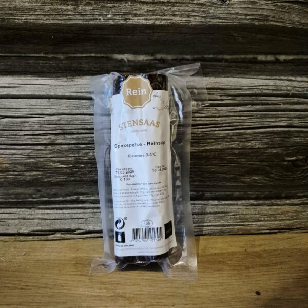 Stensaas Spekepølse Reinsdyr