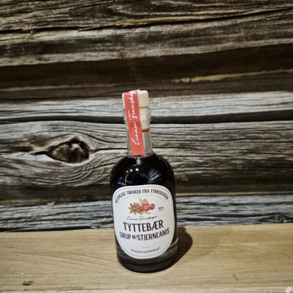 Tyttebær sirup m/stjerneanis