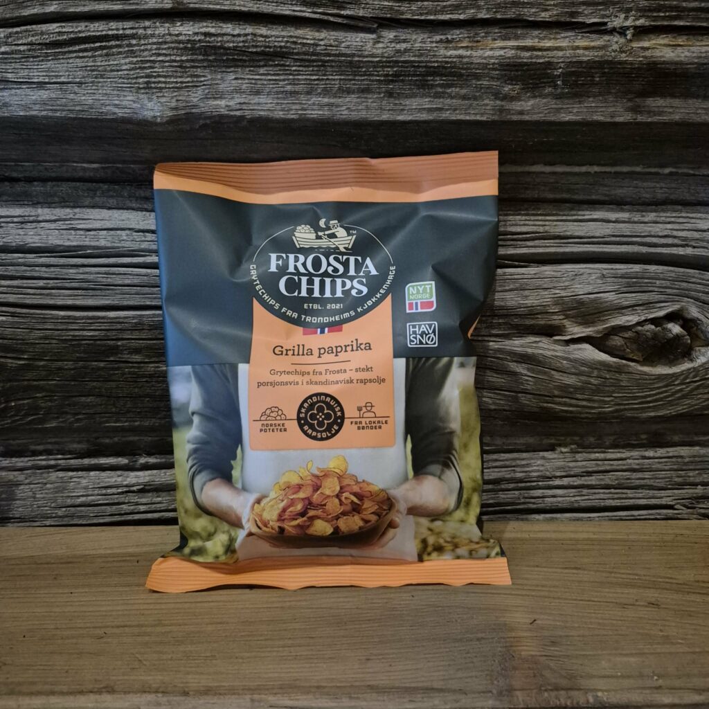 Frosta Chips Grilla Paprika 40g
