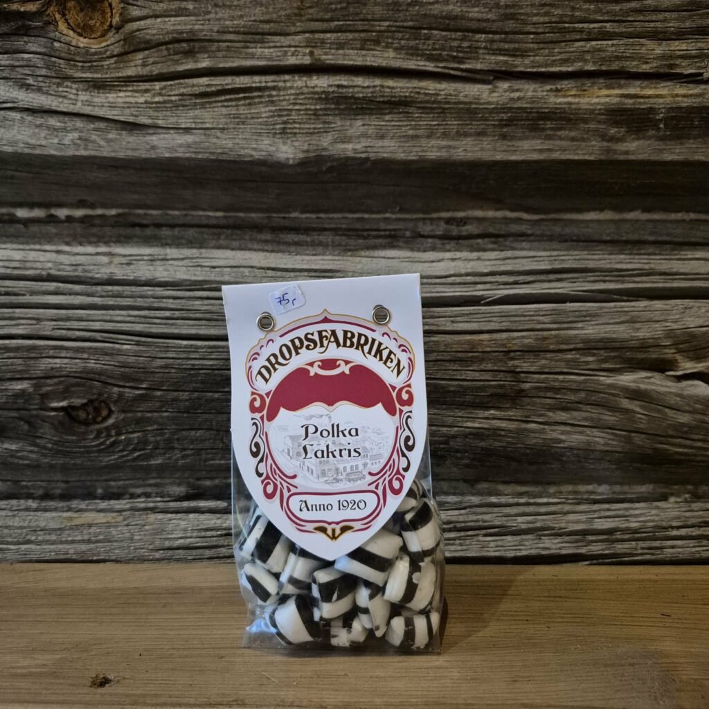 Lakrispolka 130 gram